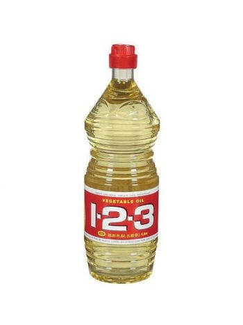 123 VEGETABLE OIL 33.8OZ 12CT