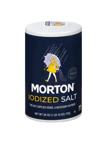 MORTON SALT IODIZED 26OZ 24CT