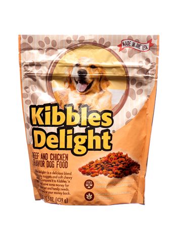 KIBBLES DELIGHT DOG FOOD 14OZ10C