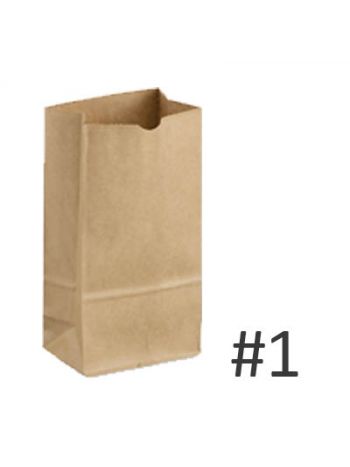BAGS # 1 BROWN PAPER