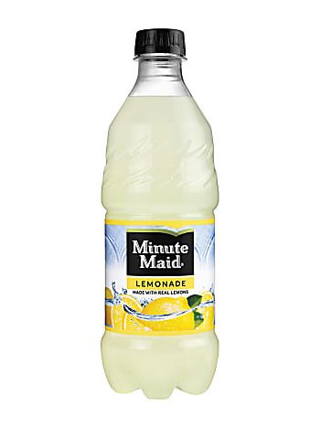 20OZz MINUTE MAID LEMONADE 24CT