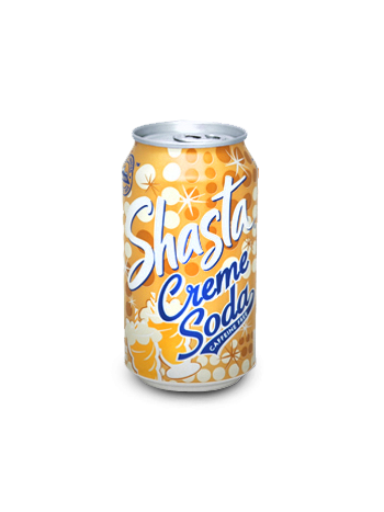 SHASTA CREME SODA 12OZ 24CT