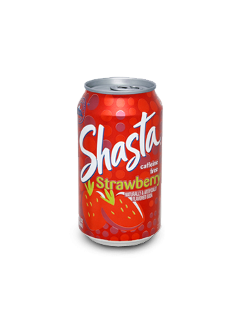 SHASTA STRAWBERRY 12OZ 24CT