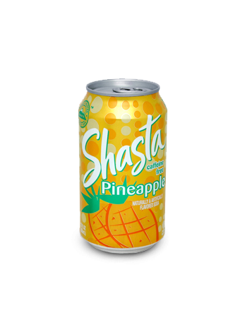 SHASTA PINEAPPLE 12OZ 24CT