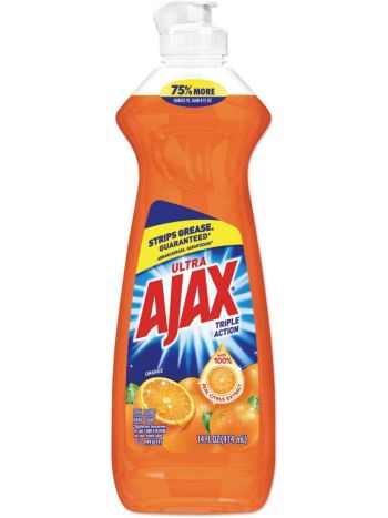 AJAX DISH LIQ ORANGE 14OZ 20CT