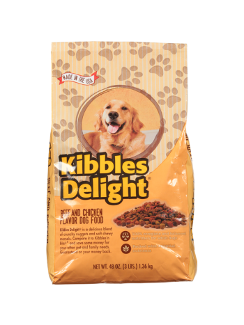 KIBBLES DELIGHT 3LB 6CT