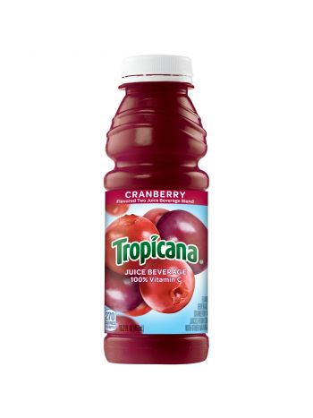 TROPICANA 16OZ CRANBERRY 12CT