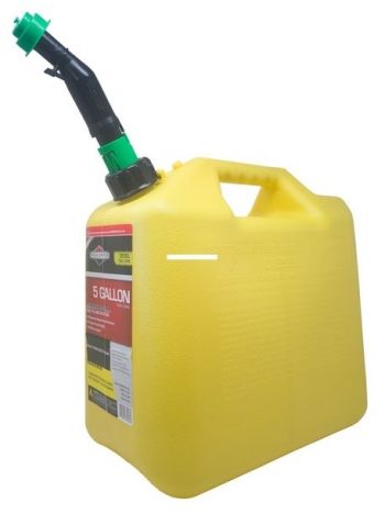 GAS CAN 5 GALLON YELLOW