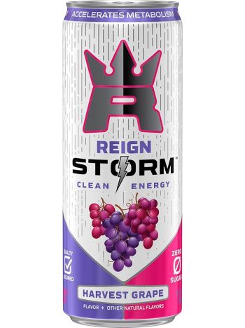 REIGN HARVEST GRAPE 12OZ 12CT