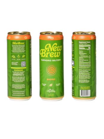 NEW BREW MANGO 12OZ 12CT