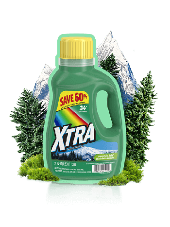 XTRA DETERGENT MOUNTAIN 75OZ 6CT
