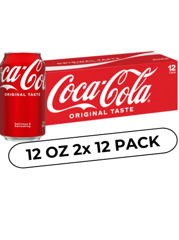 12 OZz COKE CLASSIC 24CT