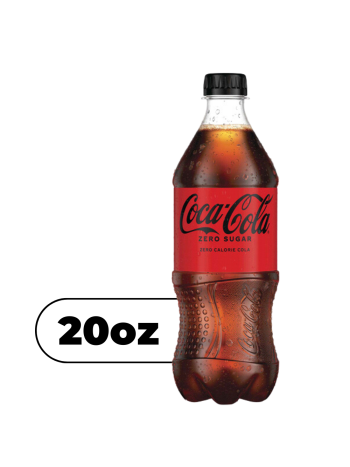 20 OZz COKE ZERO 24CT