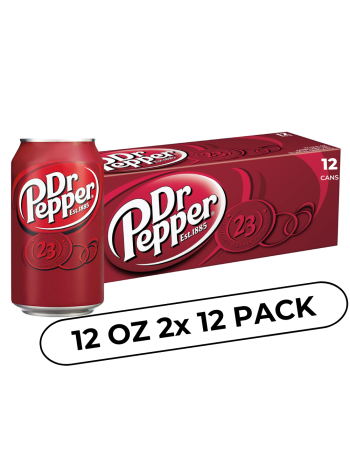 12 OZz DR PEPPER 24CT