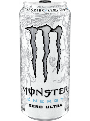 MONSTER WHITE 16OZ 24CT