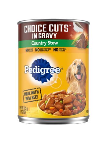 PEDIGREE CUTS BEEF CAN 13.2OZ 12