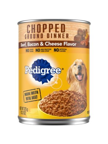 PEDIGREE BEEF/BAC/CHEZ 13.2OZ 12