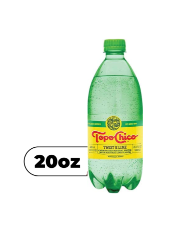 TOPO CHICO 20 OZ LIME 24CT